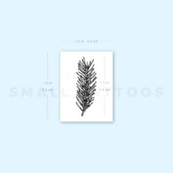 Rosemary Temporary Tattoo (Set Of 3) -Da Vinci Shop image1 st 750px 859c1b26 d538 45d0 a4a6 9678372fabfd