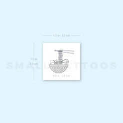 Ramen Temporary Tattoo (Set Of 3) -Da Vinci Shop image1 st 750px 8d7aa63d ca06 4789 9d92 242c6a9b8d2e