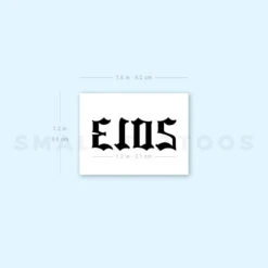 Gothic 2013 Temporary Tattoo (Set Of 3) -Da Vinci Shop image1 st 750px 9f0a2c00 4e9a 4305 a09d 676b625565d7