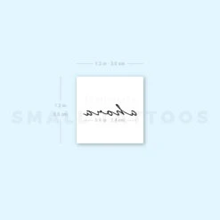 Ahora Temporary Tattoo (Set Of 3) -Da Vinci Shop image1 st 750px a4a45b07 4730 41a8 bd49 c2b26a014b6e