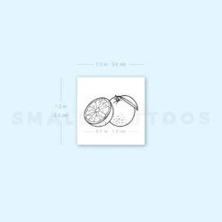 Oranges Temporary Tattoo (Set Of 3) -Da Vinci Shop image1 st 750px a62f7e8f ce9c 4bf5 9fab 5cf59867b80b