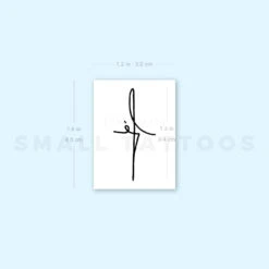 Fé Cross Temporary Tattoo - Set Of 3 -Da Vinci Shop image1 st 750px ab8dbb20 fa33 4550 9700 6b5056f3a29f