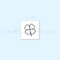 Clover Temporary Tattoo - Set Of 3 -Da Vinci Shop image1 st 750px b153cab0 16ba 471f 9d1c 64a2c5f883ff