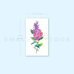 Lilac Temporary Tattoo (Set Of 3) -Da Vinci Shop image1 st 750px b2868762 f81b 4c79 af23 fc5402aef033