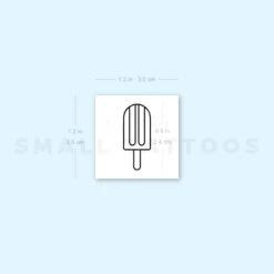 Popsicle Temporary Tattoo - Set Of 3 -Da Vinci Shop image1 st 750px b7e7cd13 2c66 47f6 adc2 4d3f1d8b74e7
