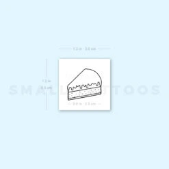 Cake Slice Temporary Tattoo (Set Of 3) -Da Vinci Shop image1 st 750px c0a82bb9 b074 49cc a5c5 8a46298c5d8d