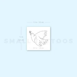 Dove Of Peace Temporary Tattoo (Set Of 3) -Da Vinci Shop image1 st 750px c14a77ee 8061 4e52 b0f9 ee0cdb2a7163