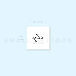 Ily Temporary Tattoo (Set Of 3) -Da Vinci Shop image1 st 750px c44fa58b 2143 4ba8 8fa1 d59f37b90817