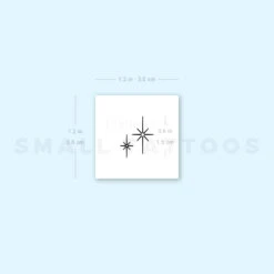 Little North Star Couple Temporary Tattoo (Set Of 3) -Da Vinci Shop image1 st 750px d6965a58 dd4e 440d a9e6 1064675f4439