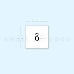 Delta δ Temporary Tattoo (Set Of 3) -Da Vinci Shop image1 st 750px d8ef3483 a5b8 4a1a 9a29 4a4fe7c49658