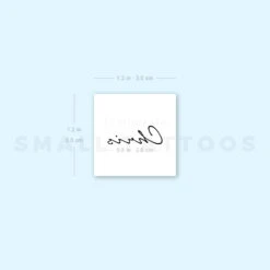 Chris Temporary Tattoo (Set Of 3) -Da Vinci Shop image1 st 750px e2fb3761 af8c 415d 8d66 03cebf1677bf