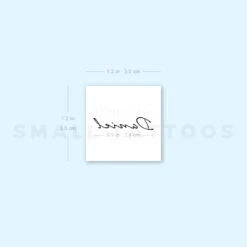 Daniel Temporary Tattoo (Set Of 3) -Da Vinci Shop image1 st 750px e9414cc4 f1c6 4b7a 8b47 45b58ff52062