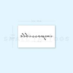 Impossible Temporary Tattoo (Set Of 3) -Da Vinci Shop image1 st 750px ea98aaca 76ee 46ba 99ca f502398f41cc