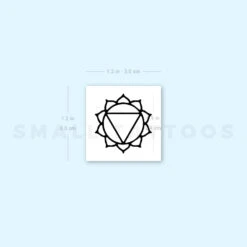 Manipura Chakra Temporary Tattoo - Set Of 3 -Da Vinci Shop image1 st 750px eb5059ca 15e1 487b 8a16 fbbeaf59e355