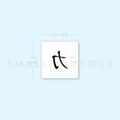 Chinese Symbol For Strength Temporary Tattoo - Set Of 3 -Da Vinci Shop image1 st 750px ed2707bf 09ad 4b87 a925 0ea7119de394