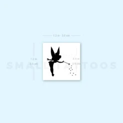Tinker Bell Silhouette Temporary Tattoo (Set Of 3) -Da Vinci Shop image1 st 750px f425b127 6fce 4d8c 8095 ce007f19c5ab