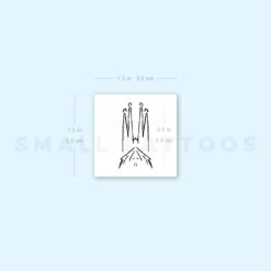 Sagrada Família Temporary Tattoo (Set Of 3) -Da Vinci Shop image1 st 750px f48f1331 2aa4 4f52 aa8c 3c46c42fe474