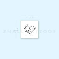 Dogs Love Flowers Temporary Tattoo (Set Of 3) -Da Vinci Shop image1 st 750px f648606d 8034 4b78 a41d e12f467547de