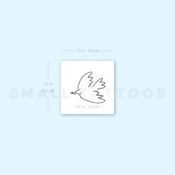 Little Dove Of Peace Temporary Tattoo (Set Of 3) -Da Vinci Shop image1 st 750px fe088d96 d99c 4b86 9cc6 9f848a0e0c90