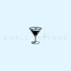 Espresso Martini Temporary Tattoo (Set Of 3)