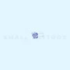 Tiny Blue Pansy Temporary Tattoo (Set Of 3)