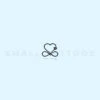 Dog Paw Print Infinity Heart Temporary Tattoo (Set Of 3) -Da Vinci Shop image2 st 750px 6e186f1b 7e98 4cdf bf6b 8f46bd506a94