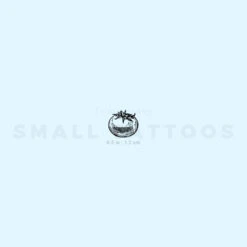 Tiny Tomato Temporary Tattoo (Set Of 3)