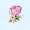 Pink Peony By Ann Lilya Temporary Tattoo (Set Of 3) -Da Vinci Shop image2 st 750px fd7814e1 79b2 49f9 9e9b 2be773d34125