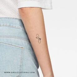 Infinity Arrow Temporary Tattoo (Set Of 3) -Da Vinci Shop infinity arrow temporary tattoo