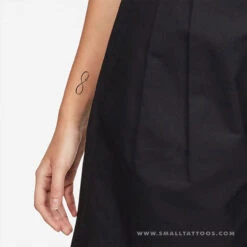 Infinity Love Temporary Tattoo (Set Of 3) -Da Vinci Shop infinity love temporary tattoo