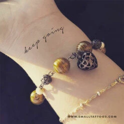 Keep Going Temporary Tattoo (Set Of 3) -Da Vinci Shop keep going temporary tattoo b912cbcc 412c 4d45 8687 aba3e7d70b9f
