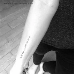 Kill Them With Kindness Temporary Tattoo (Set Of 3) -Da Vinci Shop kill them with kindness temporary tattoo st