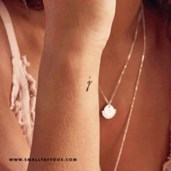 J Handwritten Letter Temporary Tattoo (Set Of 3) 8 J Handwritten Letter Temporary Tattoo (Set Of 3) -Da Vinci Shop little j handwritten lt tatteco temporary tattoo