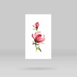 Magnolia Temporary Tattoo By Lena Fedchenko (Set Of 3) -Da Vinci Shop magnolia 02