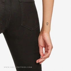 Mercury Planetary Symbol Temporary Tattoo - Set Of 3 -Da Vinci Shop mercury planet symbol temporary tattoo