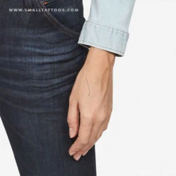 Small Aries Constellation Temporary Tattoo (Set Of 3) -Da Vinci Shop mini aries astronomy temporary tattoo