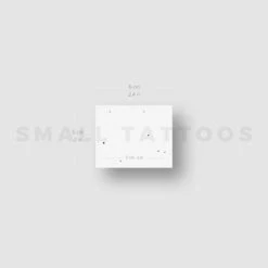 Minimalist Libra Constellation Temporary Tattoo (Set Of 3) -Da Vinci Shop minimalist libra constellation tatteco st