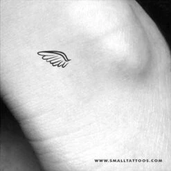 Wings Temporary Tattoos (Set Of 3+3) -Da Vinci Shop minimalist wing small temporary tattoo 4be35922 218b 4e59 bfc1 1c542a147135