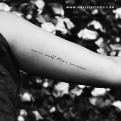 More Wolf Than Woman Temporary Tattoo (Set Of 3) -Da Vinci Shop more wolf than woman temporary tattoo 01f34d75 5046 4d40 aaf9 3ea151b63713