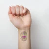 Sugar Skull Temporary Tattoo (Set Of 3) -Da Vinci Shop muertos 4 skin11