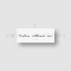 Matching No Matter Where, No Matter What Temporary Tattoos (Set Of 3+3) 10 Matching No Matter Where, No Matter What Temporary Tattoos (Set Of 3+3) -Da Vinci Shop no matter what st 88a6c72d 0732 4584 8653 1565145ee1d8