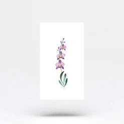 Purple Orchid Temporary Tattoo By Lena Fedchenko (Set Of 3) -Da Vinci Shop orchid temporary tattoo d88f16b5 7b7d 4f84 be25 8e4c86c8cc99