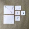 Pisces Astrology Symbols Temporary Tattoo Set -Da Vinci Shop pisces astrology set
