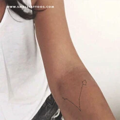Pisces Constellation Temporary Tattoo (Set Of 3) -Da Vinci Shop pisces constellation