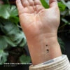 Semicolon Temporary Tattoo (Set Of 3) -Da Vinci Shop semicolon client st temporary tattoo
