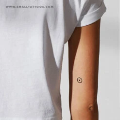 Solar Planetary Symbol Temporary Tattoo (Set Of 3) -Da Vinci Shop sun symbol temporary tattoo