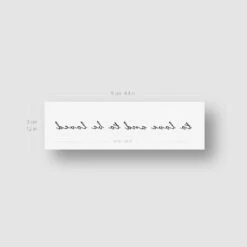 To Love And To Be Loved Temporary Tattoo (Set Of 3) -Da Vinci Shop to love and be loved tatteco temporary tattoo 1