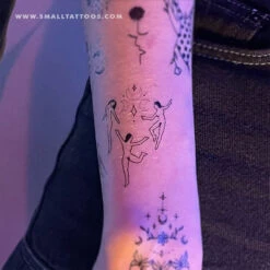 Witches' Sabbath Temporary Tattoo By Tukoi (Set Of 3) -Da Vinci Shop tukoi akelarre st