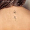 Unalome And Minimalist Lotus Temporary Tattoo - Set Of 3 -Da Vinci Shop unalome lotus 3 ttt 20a5a12e 0db2 4111 993f 506dfcdd08a1