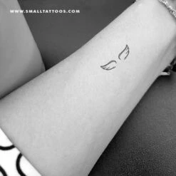 Small Wing Couple Temporary Tattoo - Set Of 3 -Da Vinci Shop wing couple small st